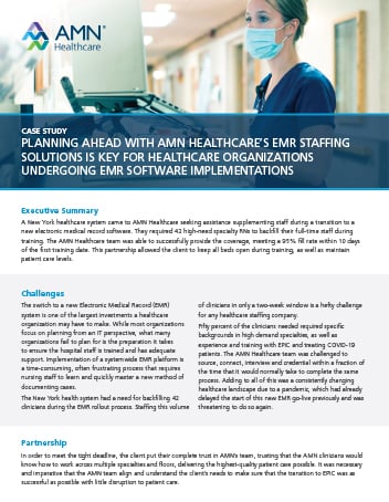 AMN EMR Case Study