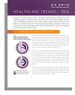 2016 Healthcare Trends