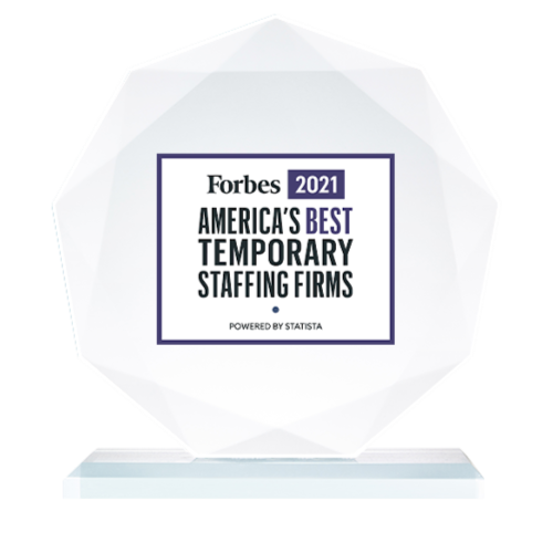 Forbes 2021 America's Best Temporary Staffing Firms