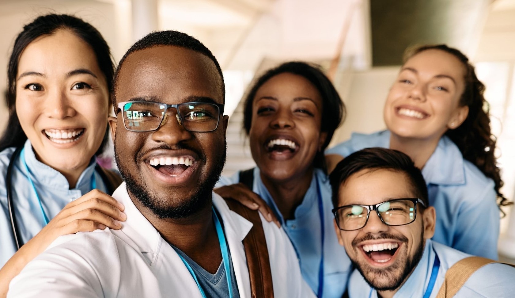 diverse healthcare workers
