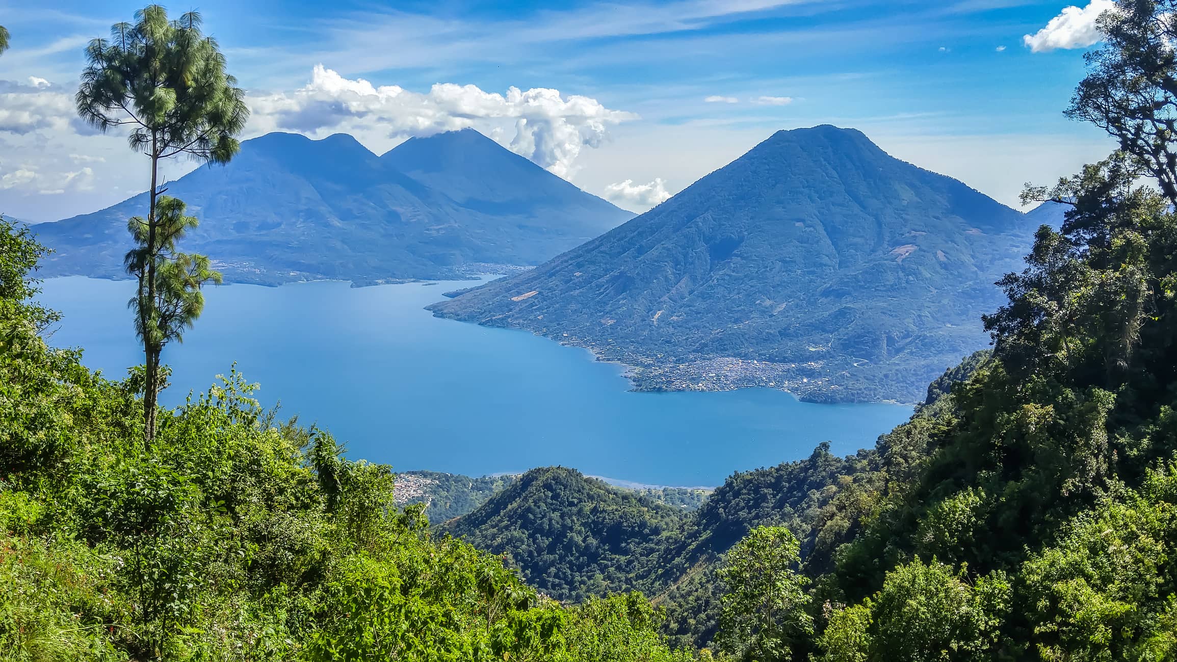 beautiful scenic view of mountain in Guatemala beautiful scenic view of mountain in Guatemala