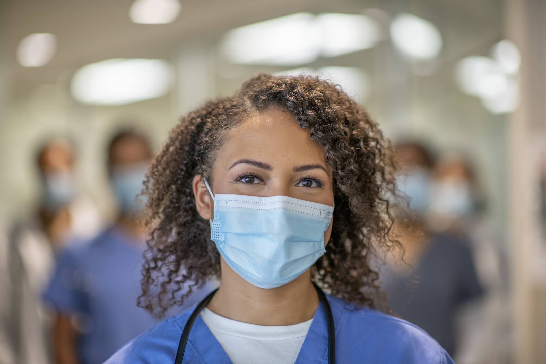 Nurse with mask Nurse with mask