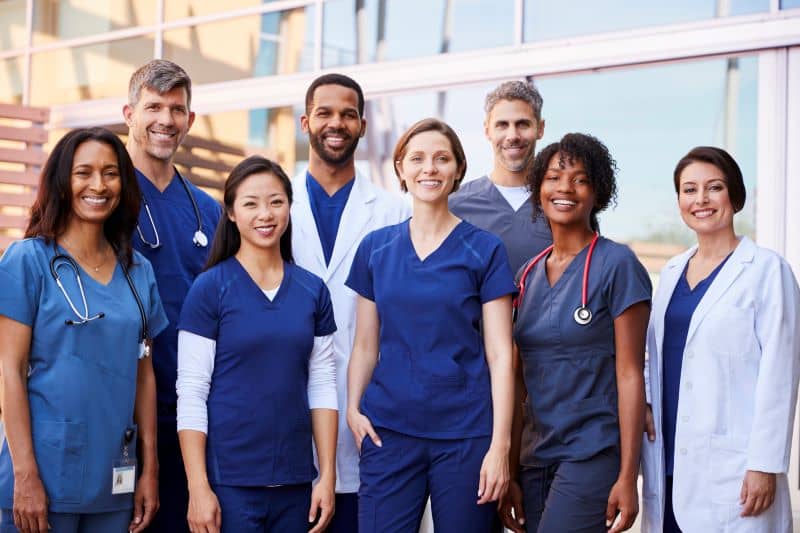 group of healthcare professionals group of healthcare professionals