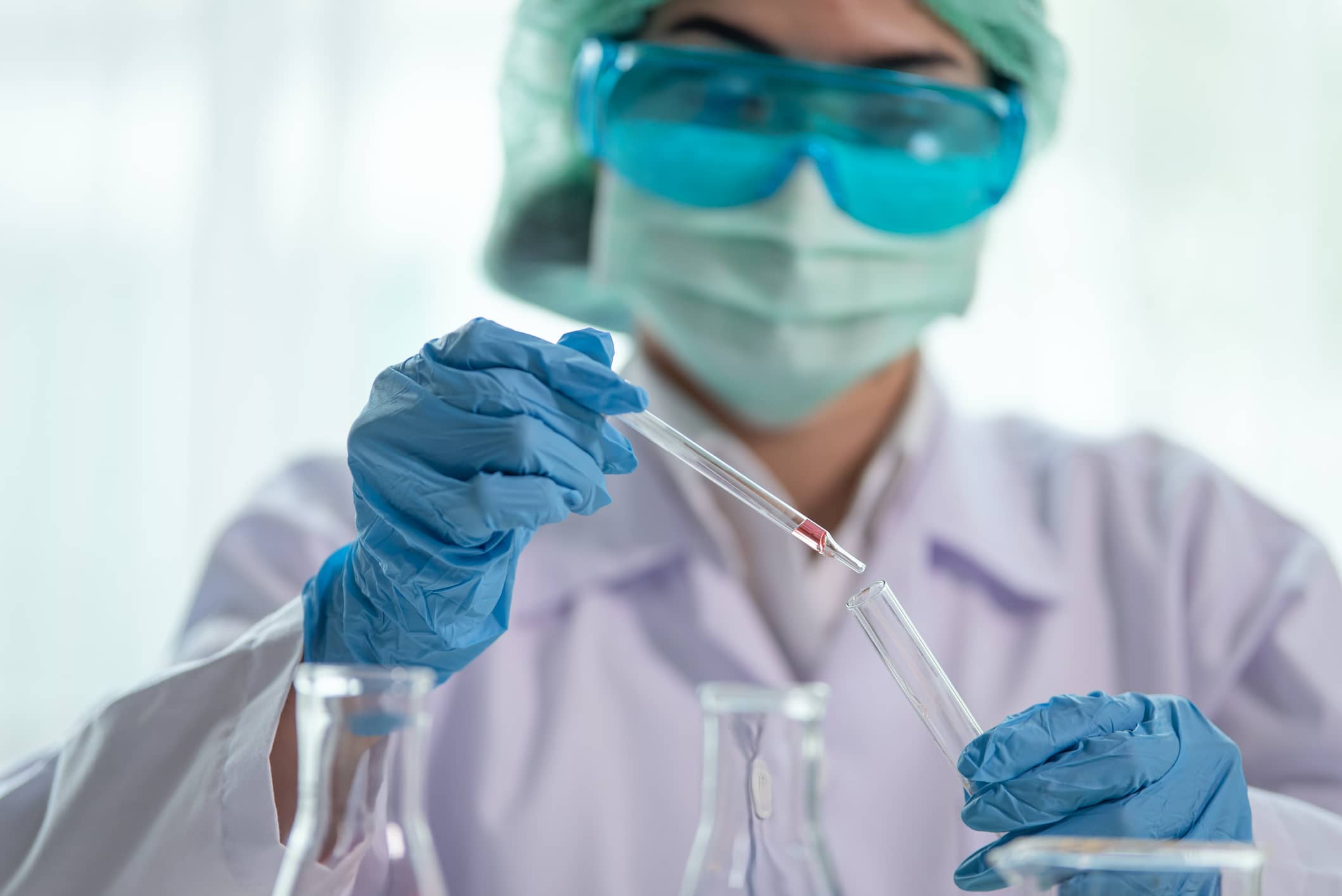 Medical Technologist at work