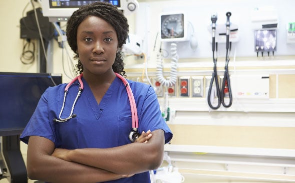 nurse crossing her arms