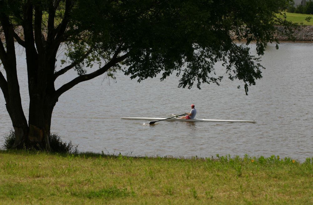 person boating