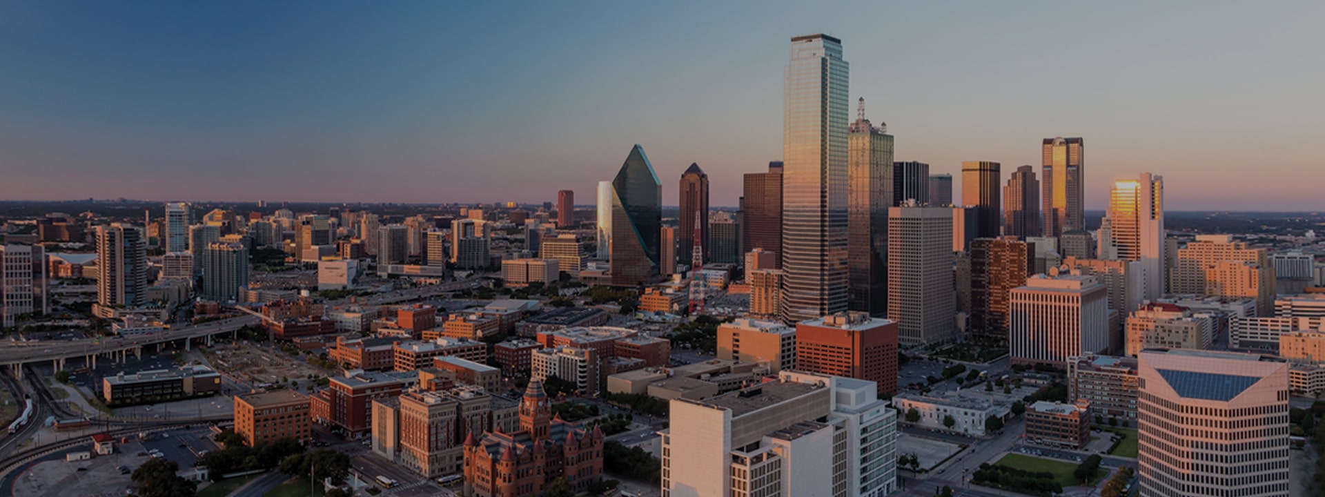 Texas panoramic skyline