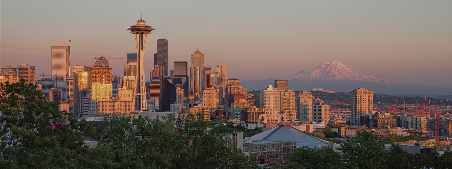 Washington panoramic skyline