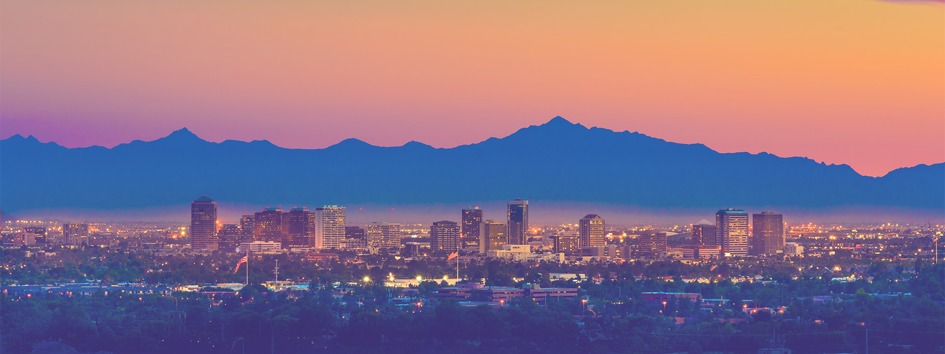 Skyline of Phoenix, Arizona